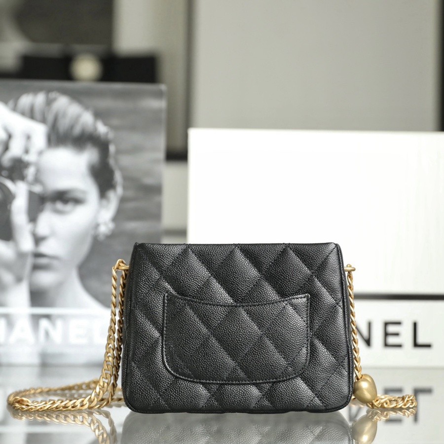 小香 23P系列 愛心扣Hobo流浪小號 黑色_2