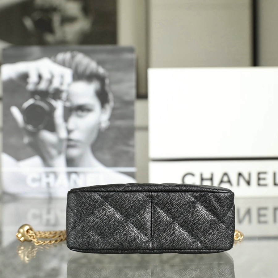 小香 23P系列 愛心扣Hobo流浪小號 黑色_4