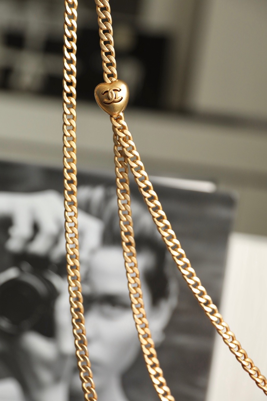 小香 23P系列愛心扣口蓋包 深粉中號_9