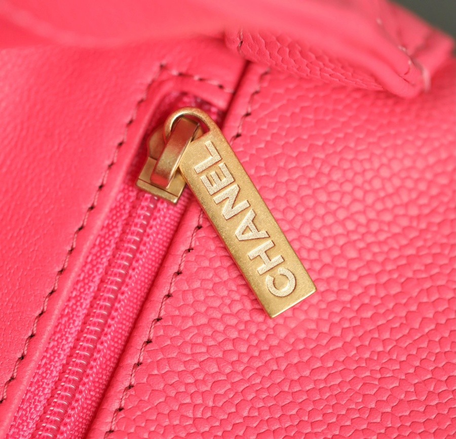 小香 23P系列愛心扣口蓋包 深粉中號_15