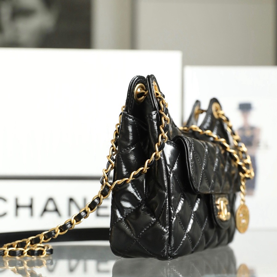 天貓精靈  Hobo流浪包 小號黑色 （退貨商品）_4