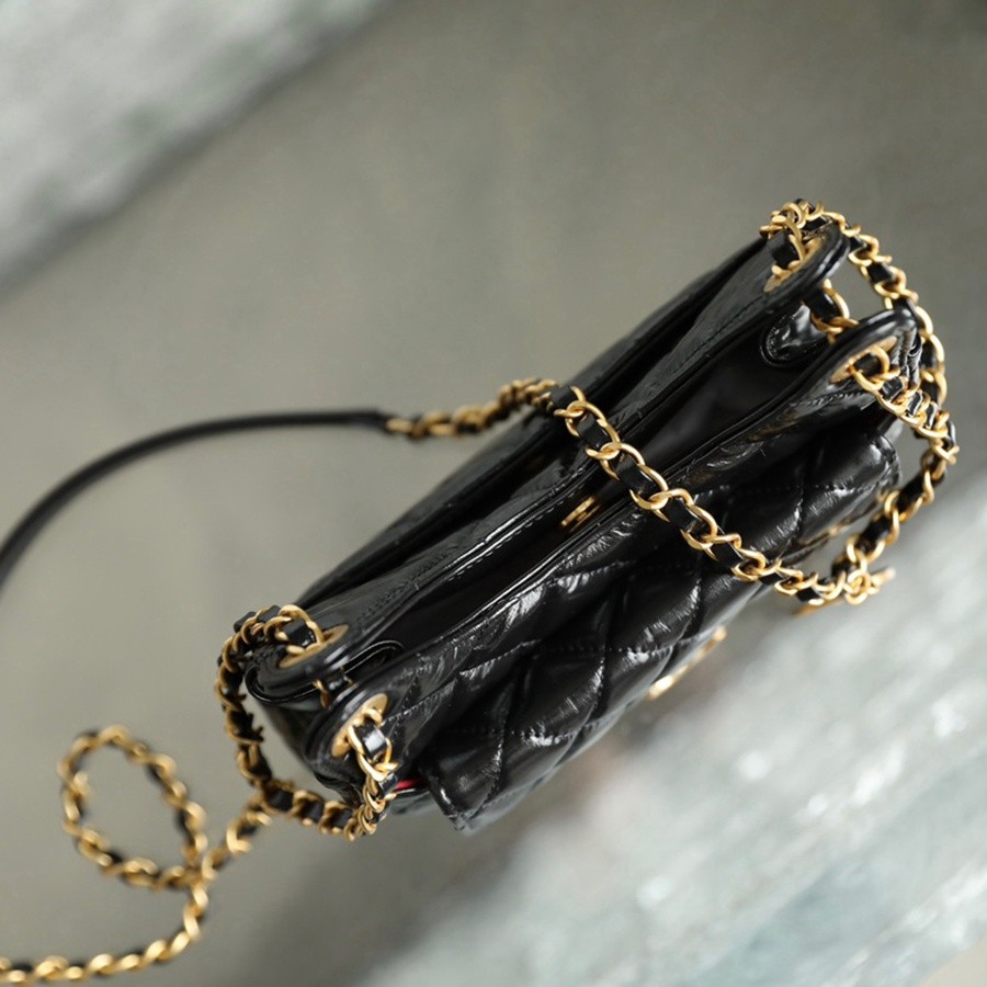 天貓精靈  Hobo流浪包 小號黑色 （退貨商品）_3