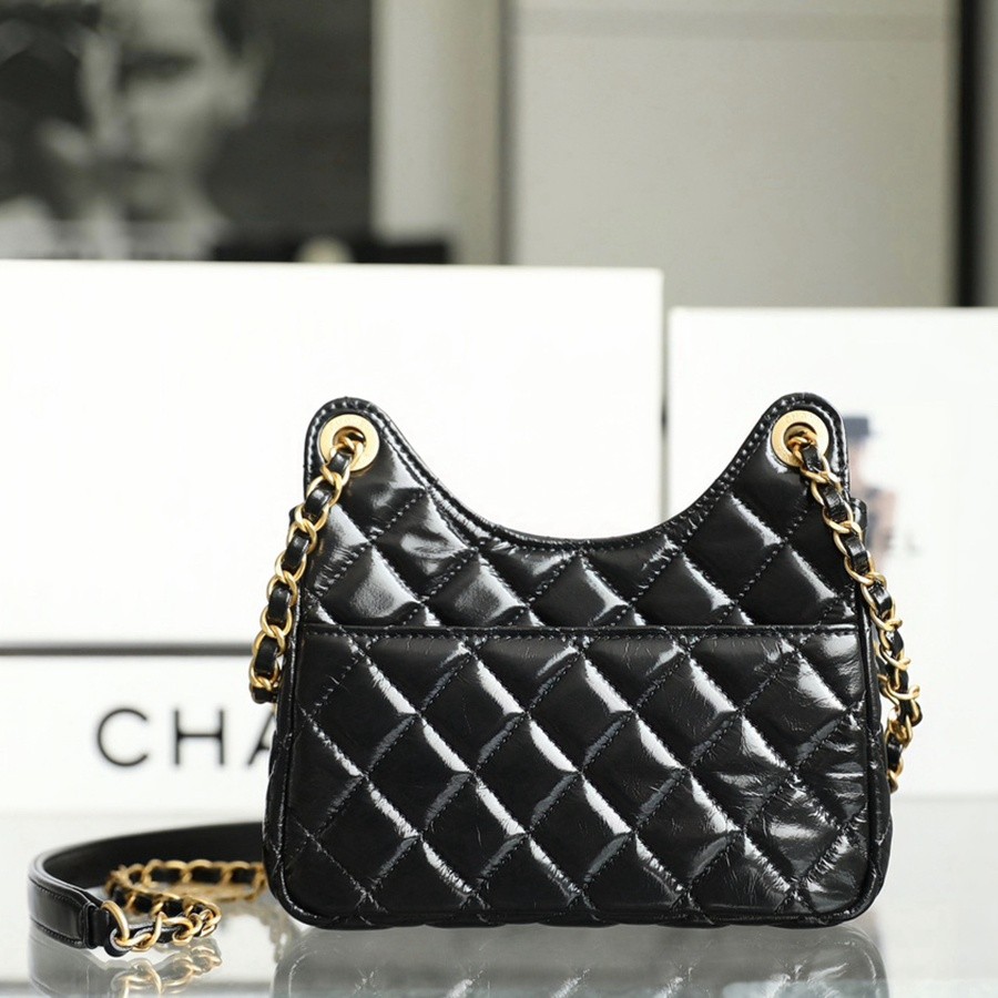 天貓精靈  Hobo流浪包 小號黑色 （退貨商品）_5