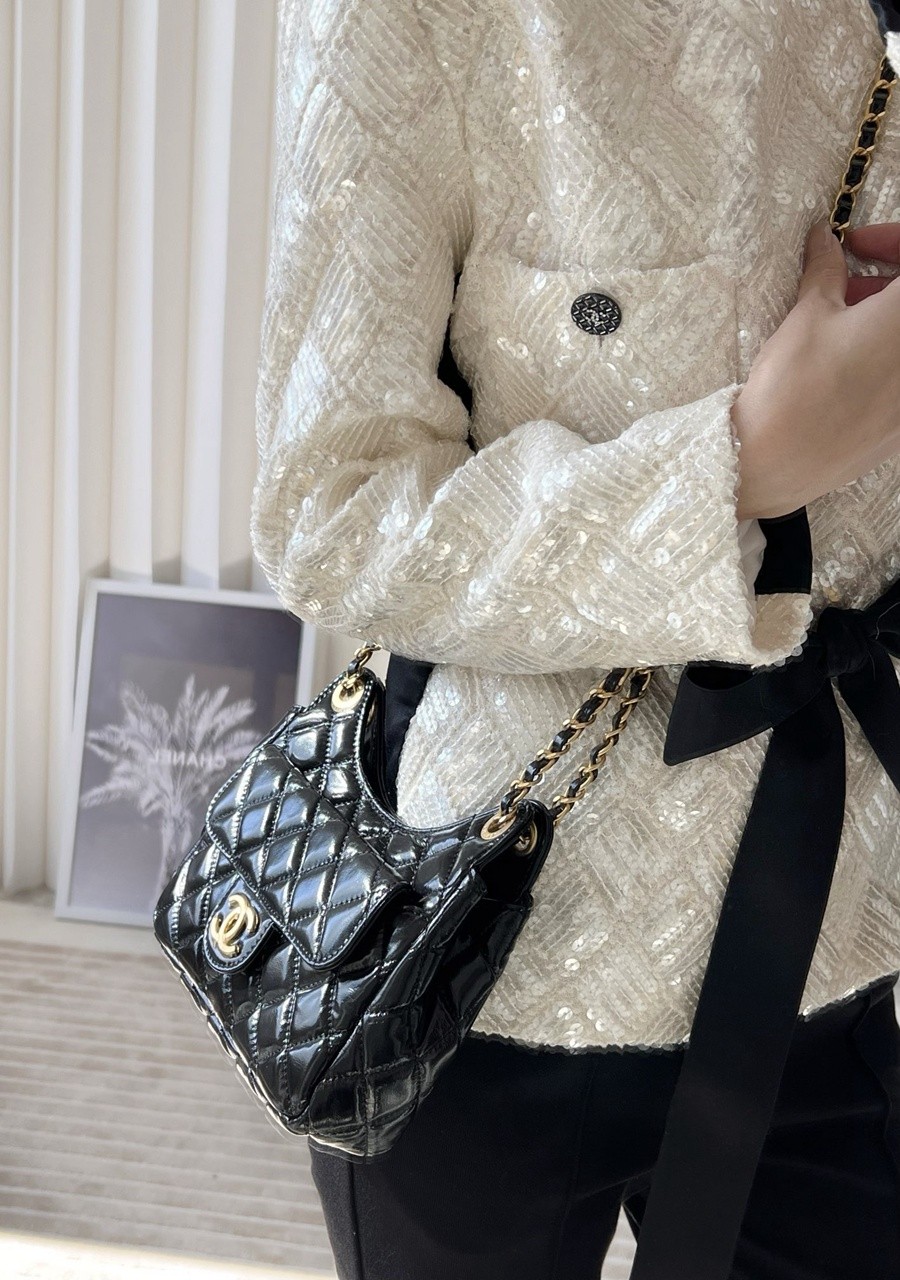 天貓精靈  Hobo流浪包 小號黑色 （退貨商品）_19