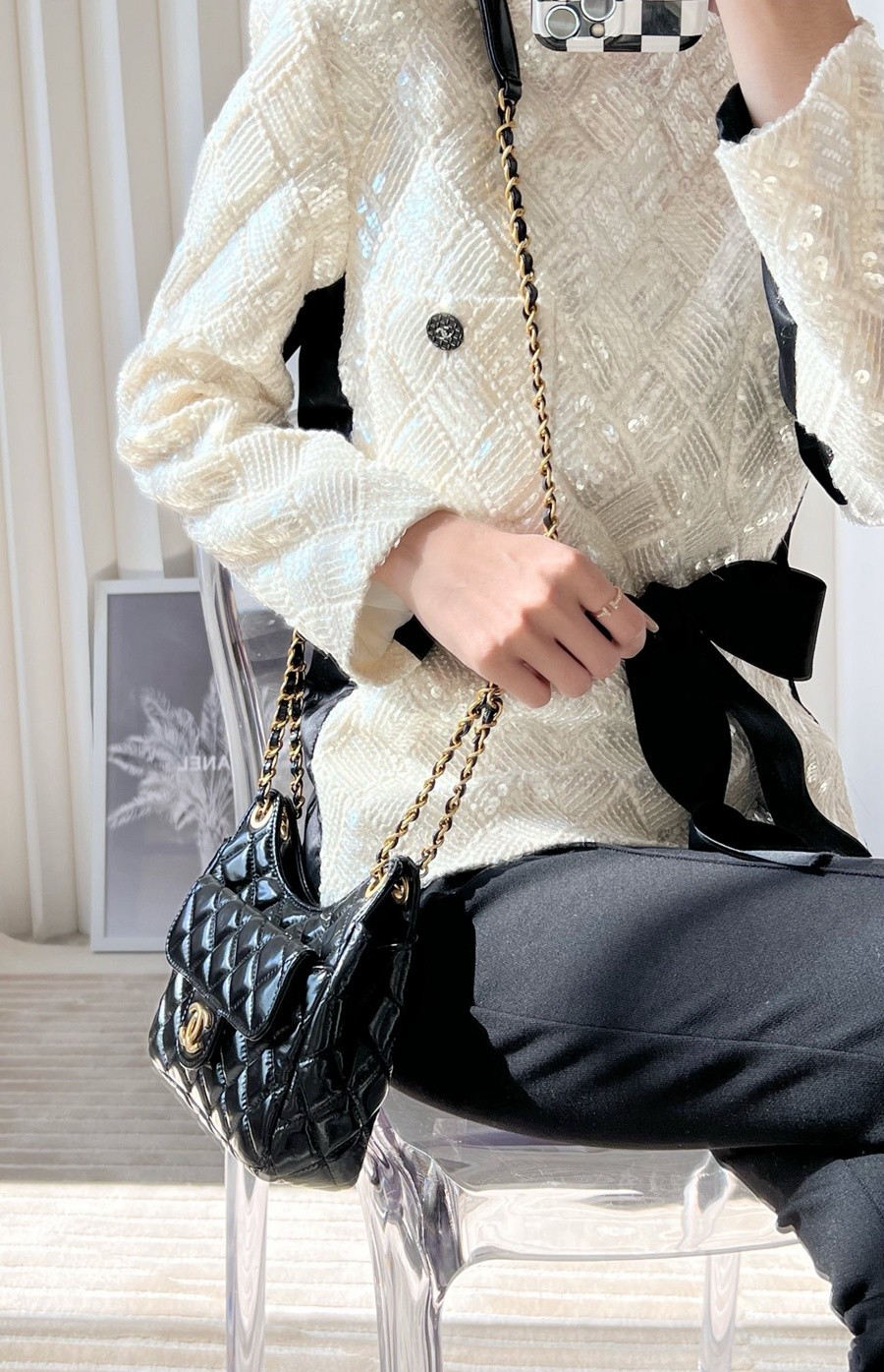 天貓精靈  Hobo流浪包 小號黑色 （退貨商品）_20