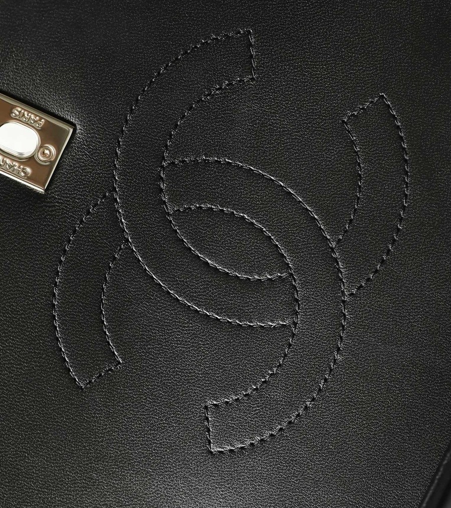 小香 Trendycc手柄口蓋包 羊皮 黑色_7