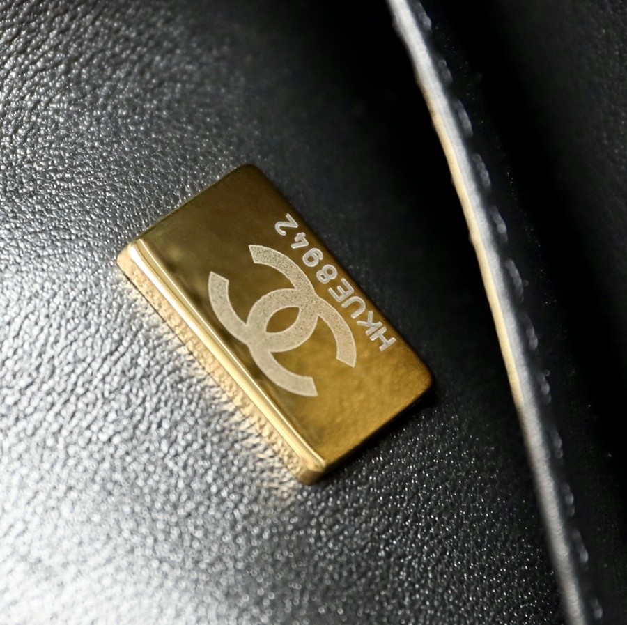 小香 Trendycc手柄口蓋包 羊皮 黑色_14