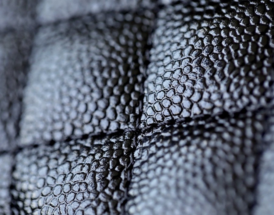 小香 Leboy  荔枝紋牛皮 mini 黑金_5