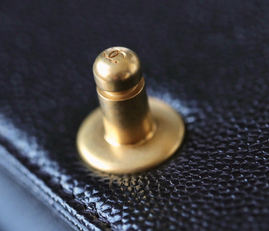 小香 Leboy  荔枝紋牛皮 mini 黑金_13