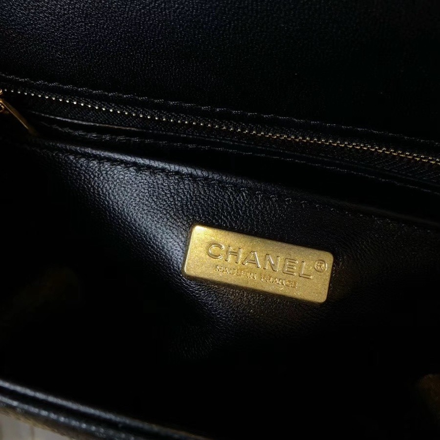 小香 CF大mini 稀有皮蜥蜴腹部皮 黑銀_18