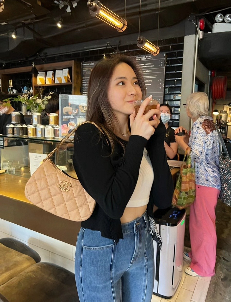 小香 19 Hobo腋下包 褶皺牛皮 杏色 大號_19