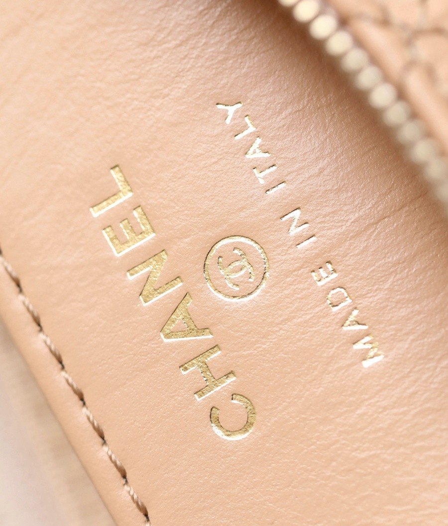 小香 19 Hobo腋下包 褶皺牛皮 杏色 小號_8