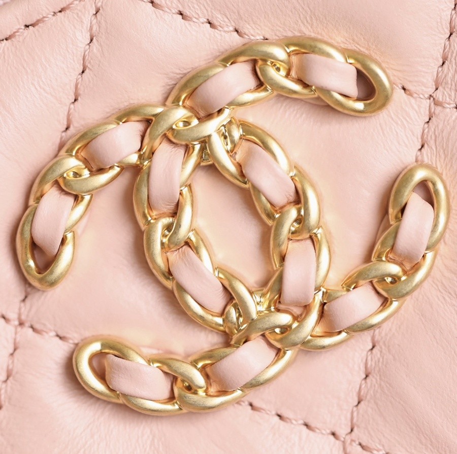 小香 19 Hobo腋下包 褶皺牛皮 粉色 大號_11