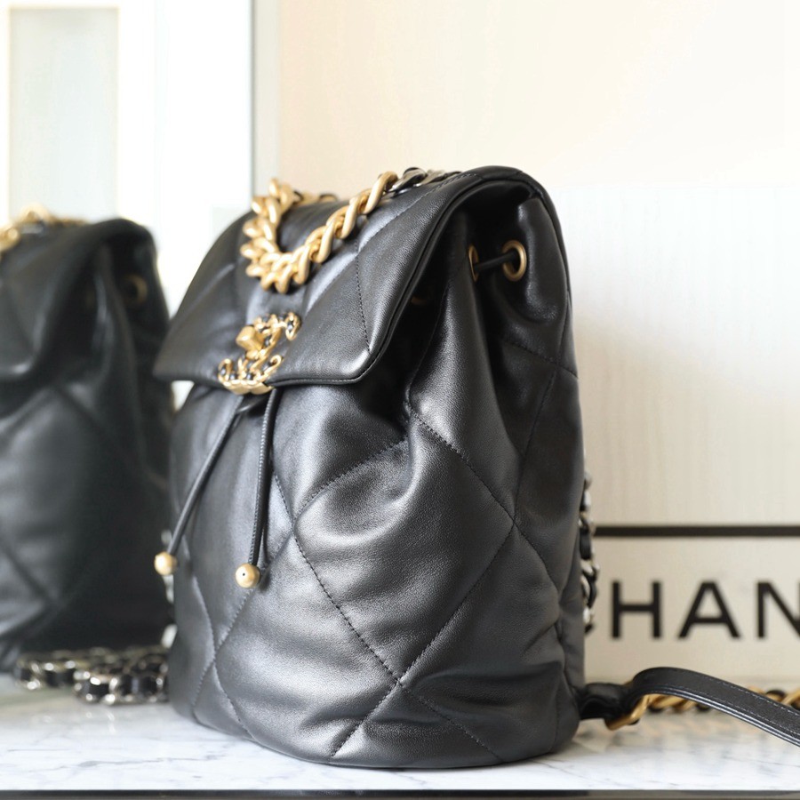 24c早春系列 19系列雙肩包黑色_2