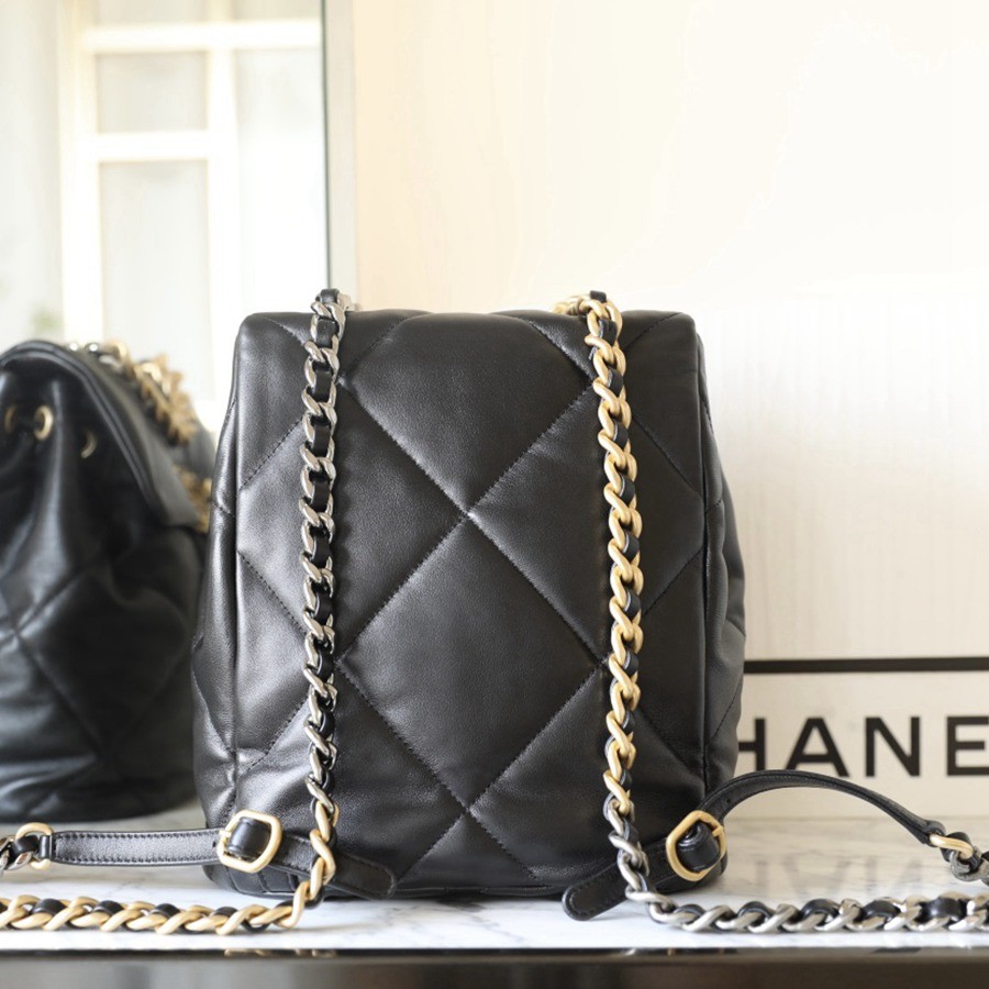 24c早春系列 19系列雙肩包黑色_3