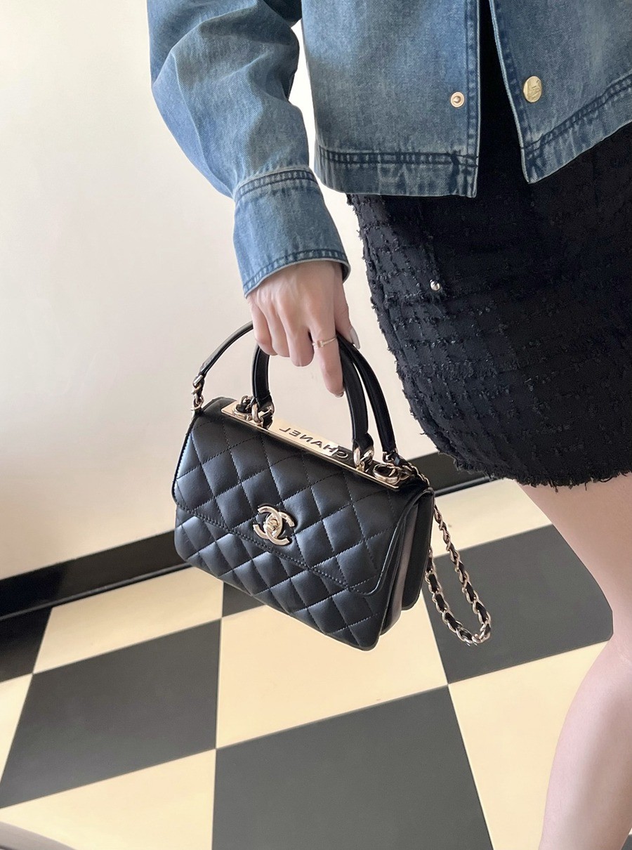 24c早春系列Trendy cc小號黑色_23