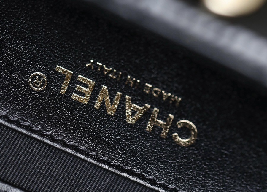 23k秋冬 手柄漆皮盒子包 黑色_7