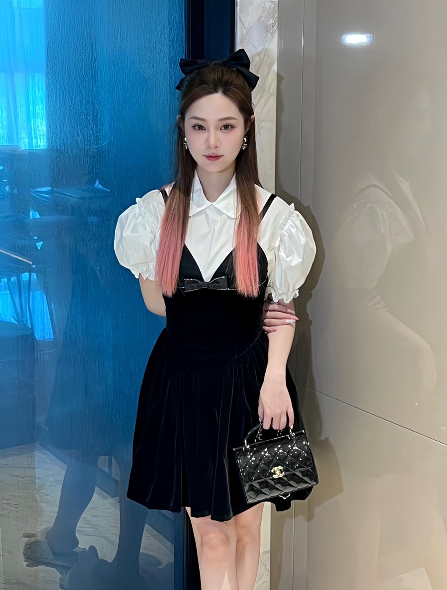 23k秋冬 手柄漆皮盒子包 黑色_31