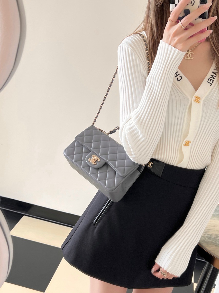 23k秋冬雙c手柄口蓋包 深灰_17