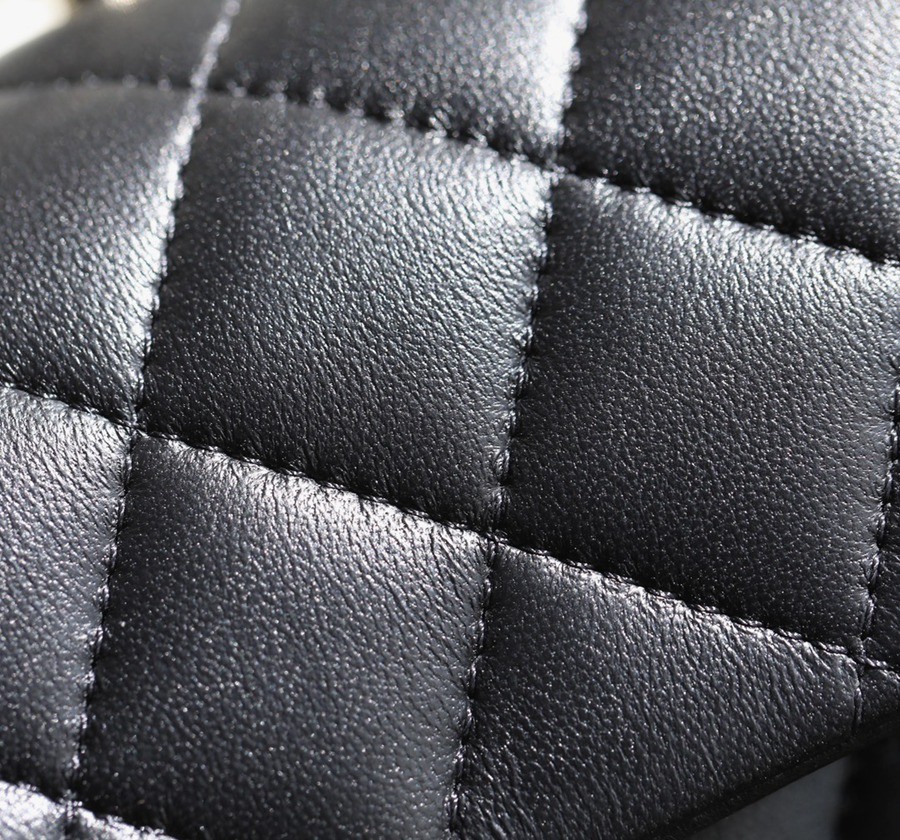 23k秋冬雙c手柄口蓋包 黑色_8