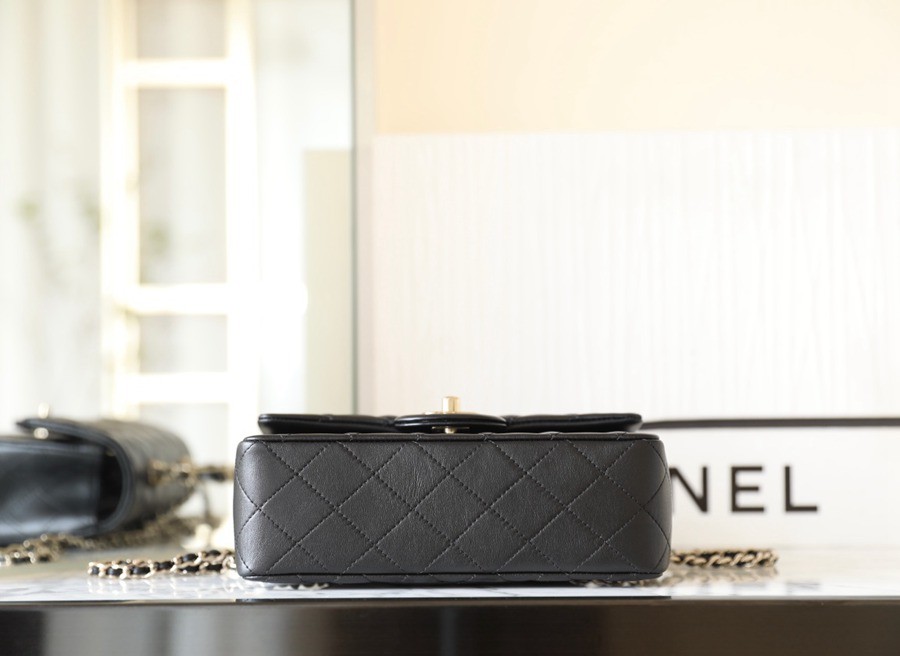 23k秋冬雙c手柄口蓋包 黑色_3