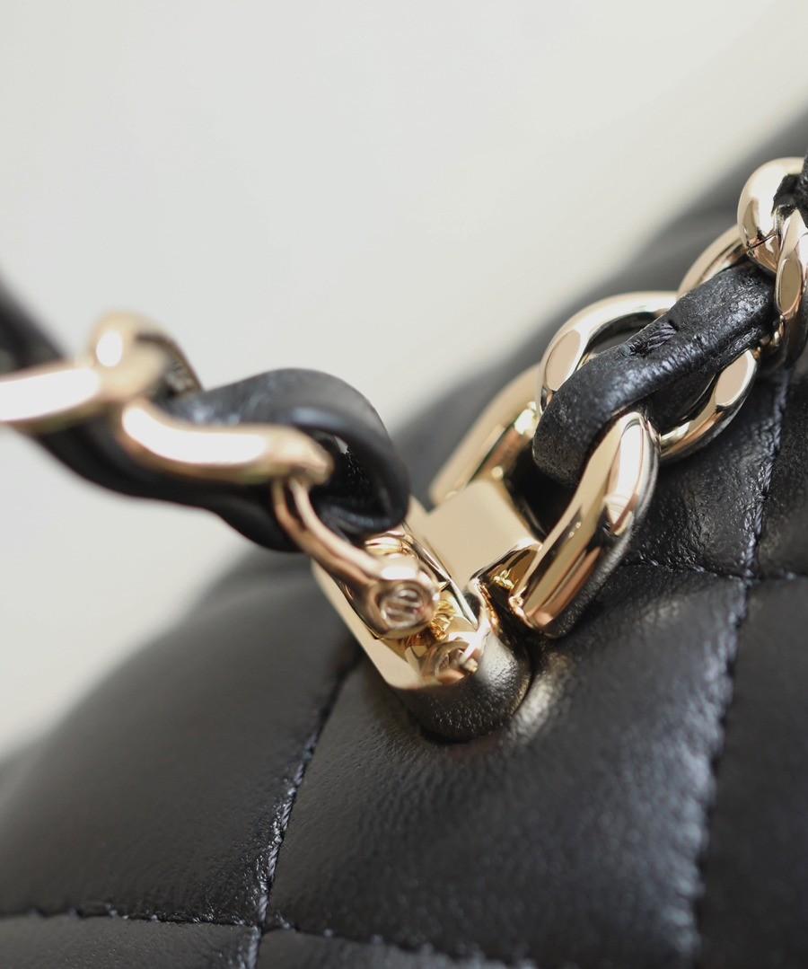 23k秋冬雙c手柄口蓋包 黑色_13