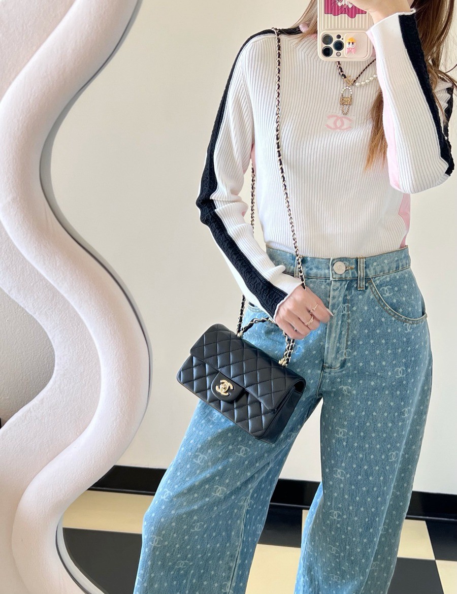 23k秋冬雙c手柄口蓋包 黑色_20