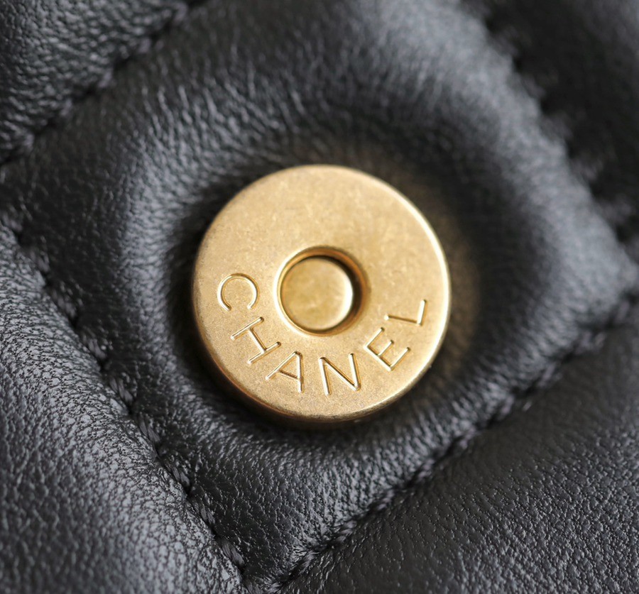 24c早春大logo圓挎包 黑色_9