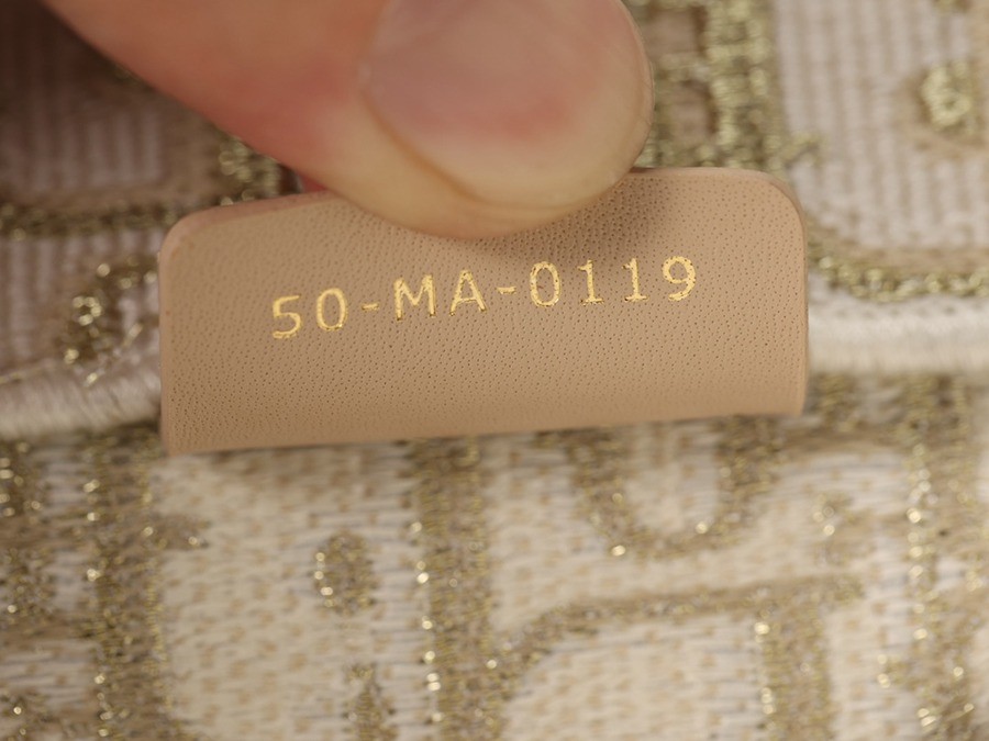 中號 BOOK TOTE 手袋金色 Oblique 印花_17