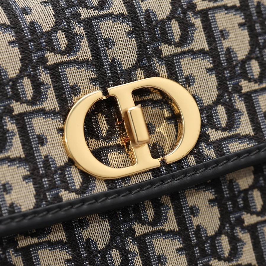 30 MONTAIGNE AVENUE 手袋藍色Oblique 印花_8