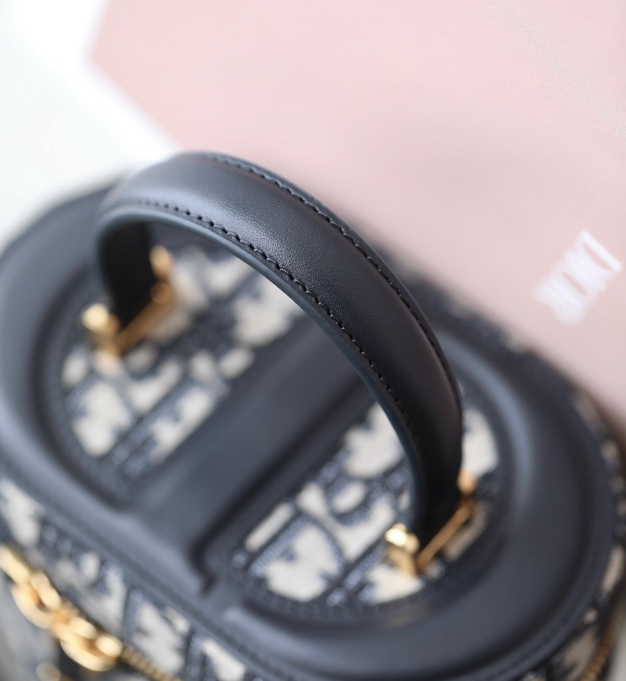 CD Signature Vanity 小號 藍色 Oblique印花_4