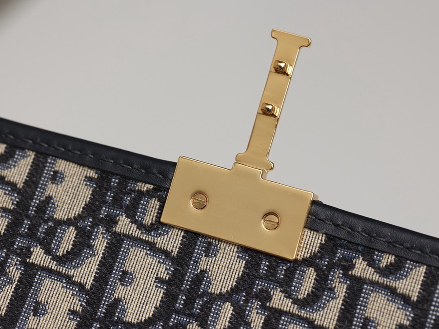 30 MONTAIGNE EAST-WEST 鏈條手袋藍色 Oblique 印花_9