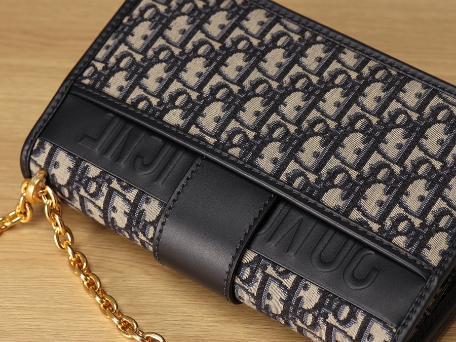 30 MONTAIGNE 蒙田鏈條包藍色 Oblique 印花_17