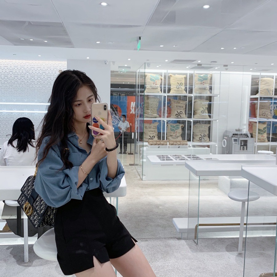 30 MONTAIGNE 蒙田鏈條包藍色 Oblique 印花_24