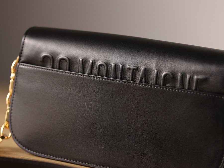 30 MONTAIGNE AVENUE 手袋黑色光面牛皮革_7