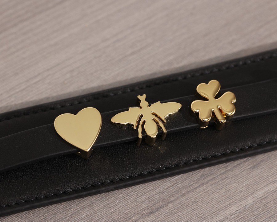 小號 LADY DIOR MY ABCDIOR 手袋 四格戴妃包黑色羊皮銀扣_18