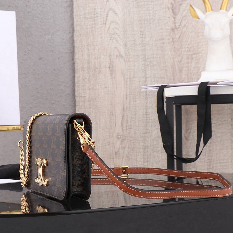 celineMulti Pochette Triomphe手袋_2