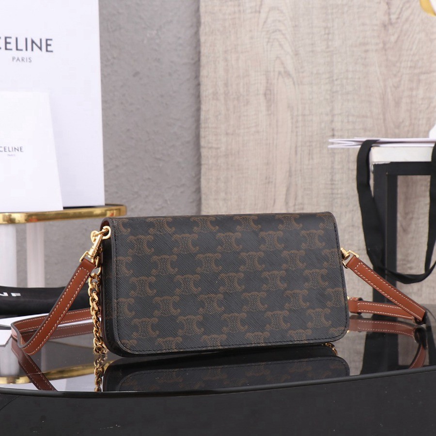 celineMulti Pochette Triomphe手袋_3