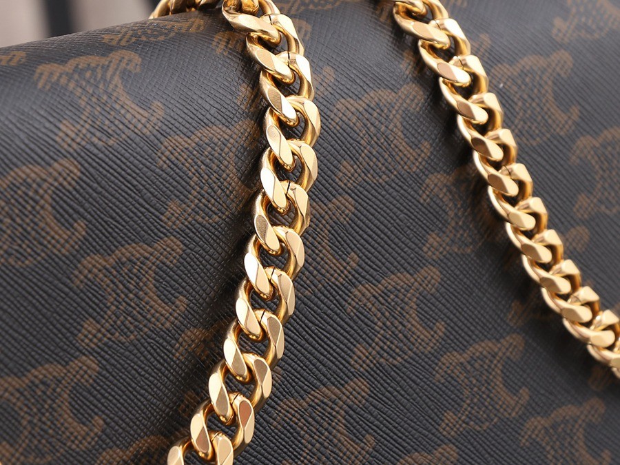 celineMulti Pochette Triomphe手袋_5