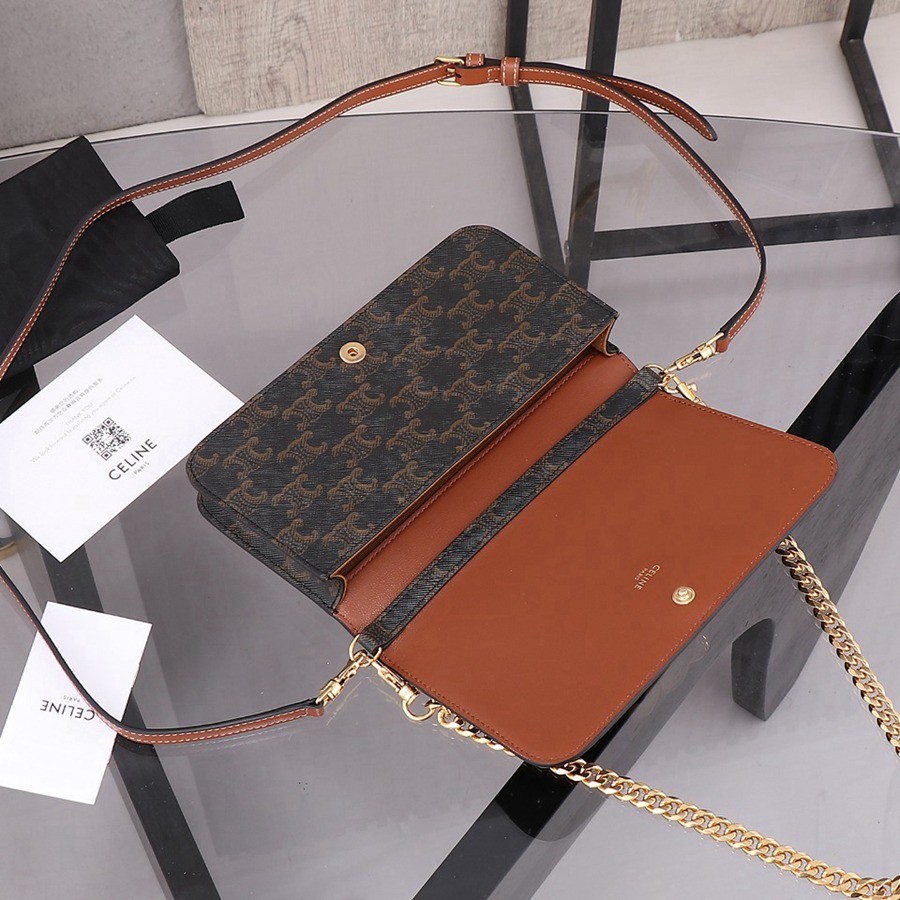 celineMulti Pochette Triomphe手袋_6