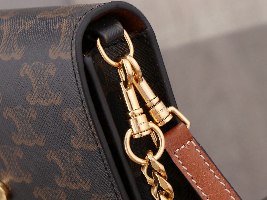 celineMulti Pochette Triomphe手袋_9