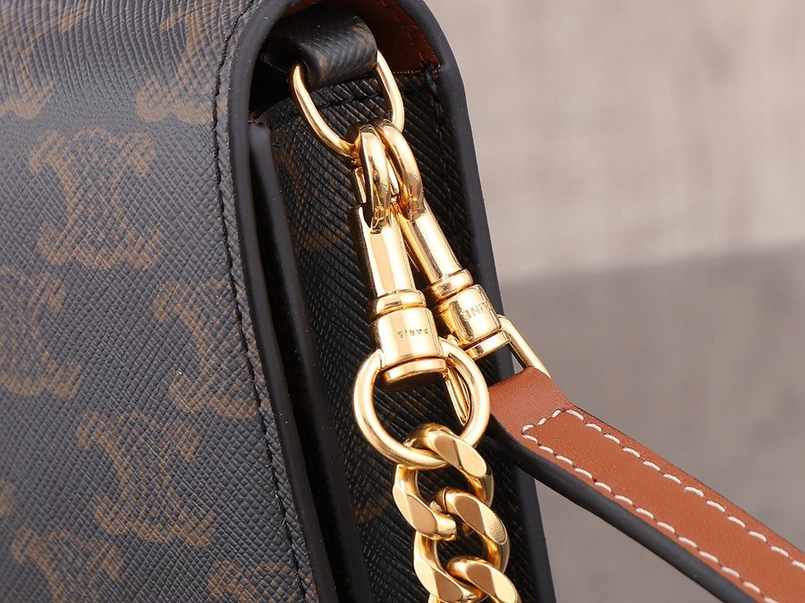 celineMulti Pochette Triomphe手袋_16