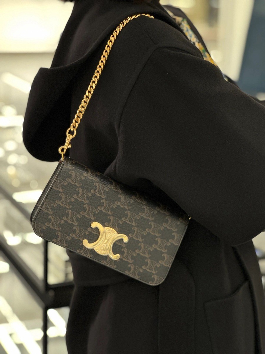 celineMulti Pochette Triomphe手袋_21