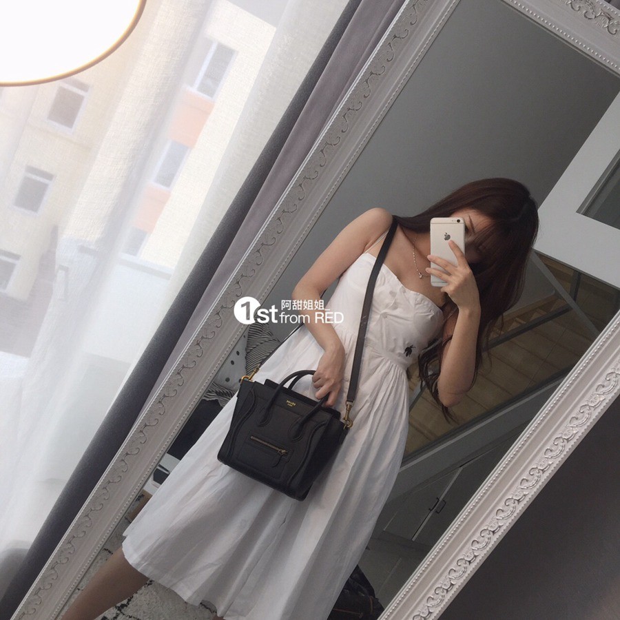 Celine nano Luggage笑臉包_20