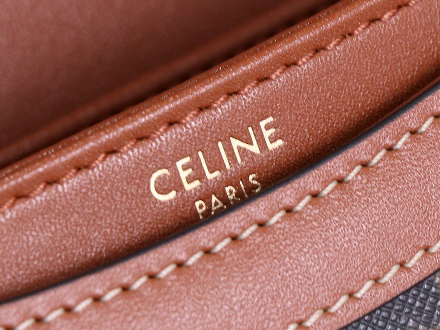 TEEN BESACE Triomphe亮澤牛皮革手袋_10