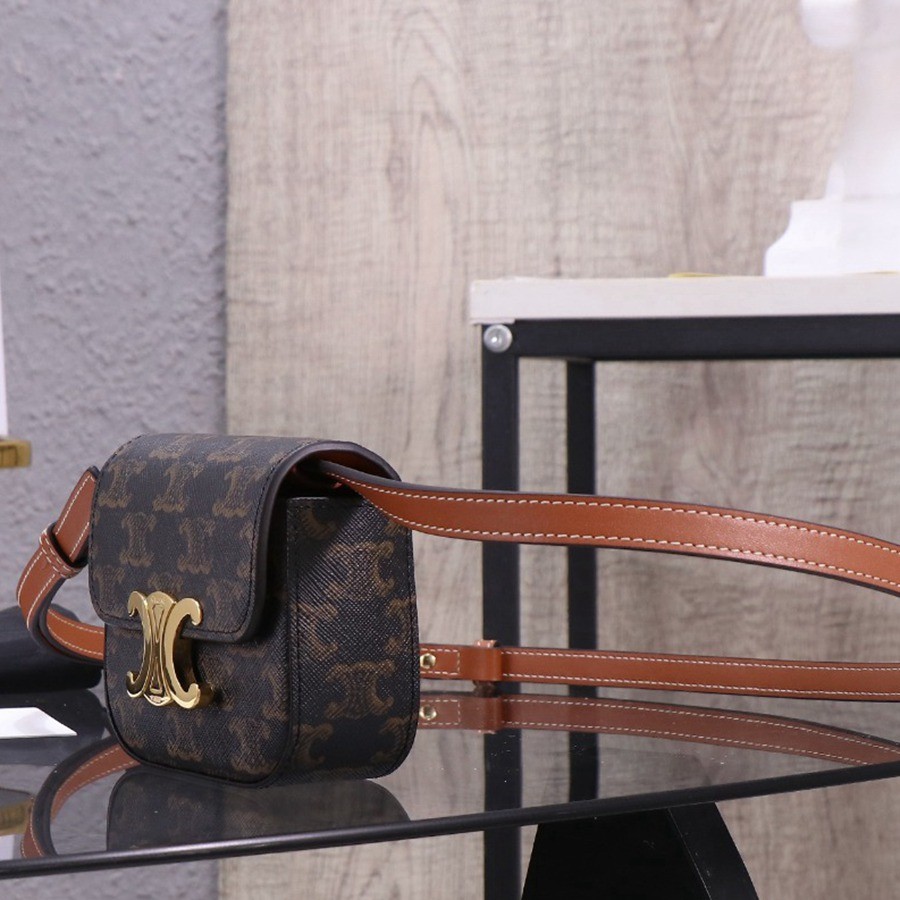 celine Triomphe mini 凱旋門迷你斜挎包_2