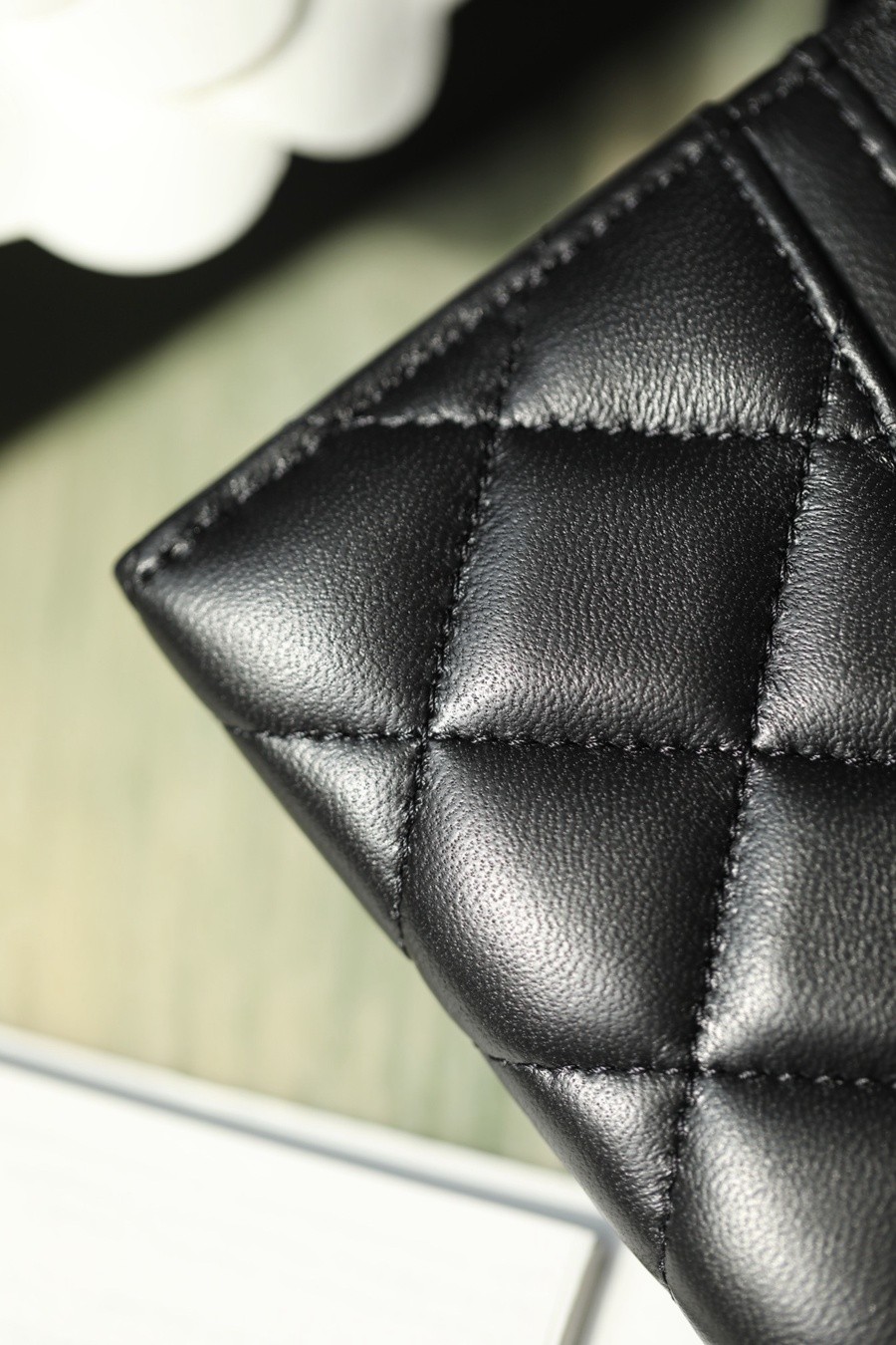 小香 Cardholder羊皮黑金 卡套_5