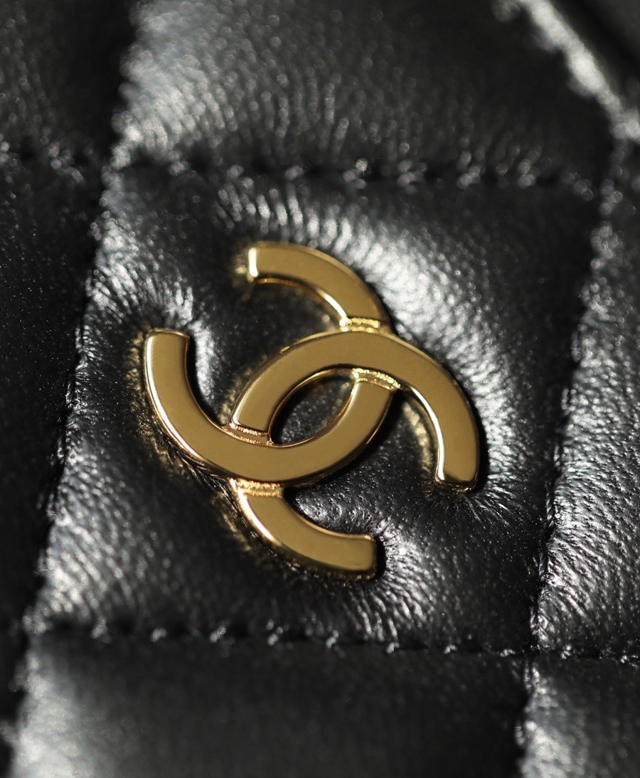 小香 Cardholder羊皮黑金 卡套_6