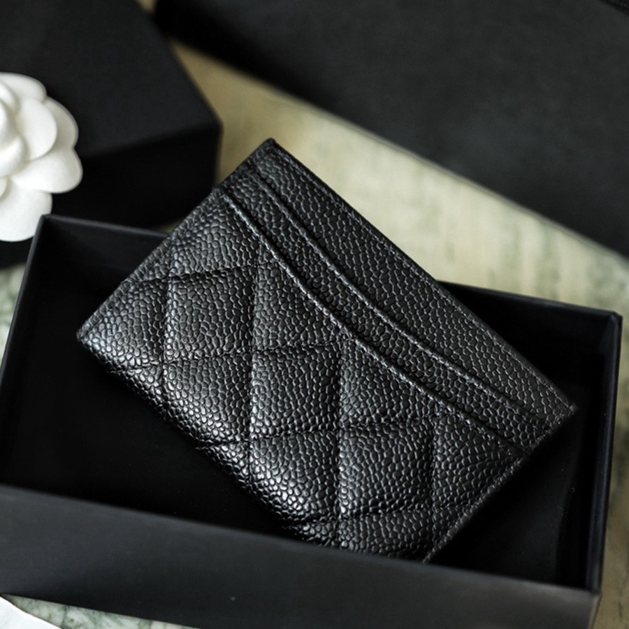 小香 Cardholder卡套魚子醬 黑金_4