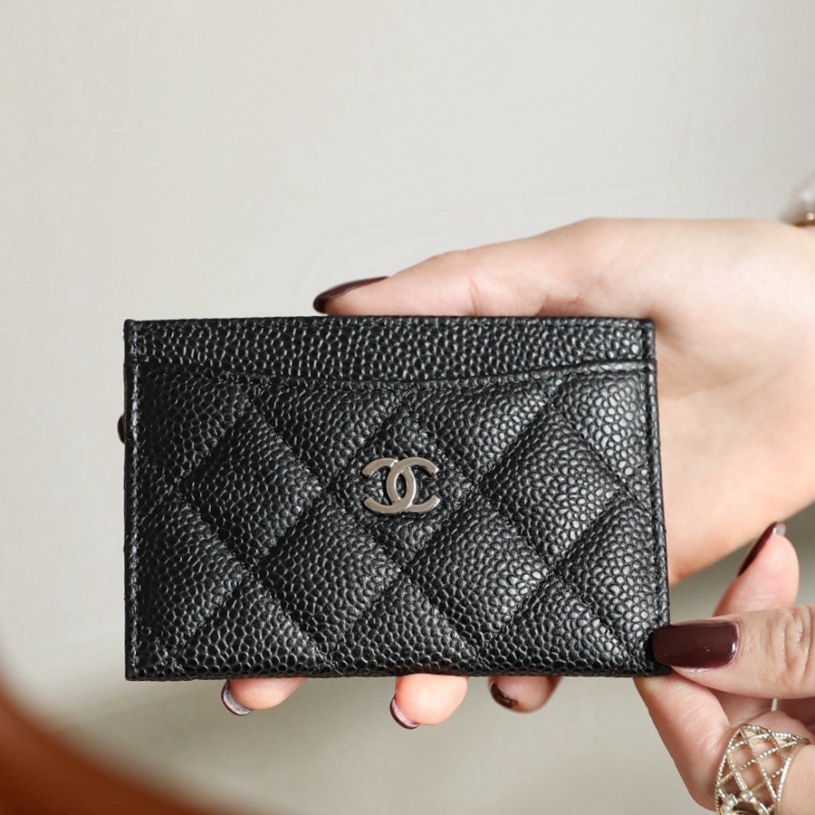 小香 Cardholder卡套 魚子醬 黑銀_1